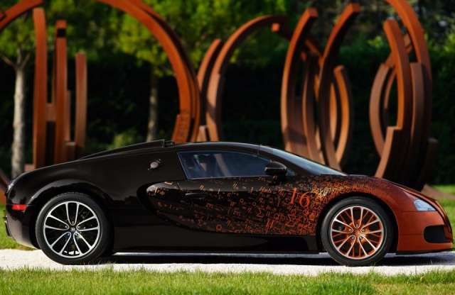 Bugatti Veyron Grand Sport Venet: rozsdabarna művészet