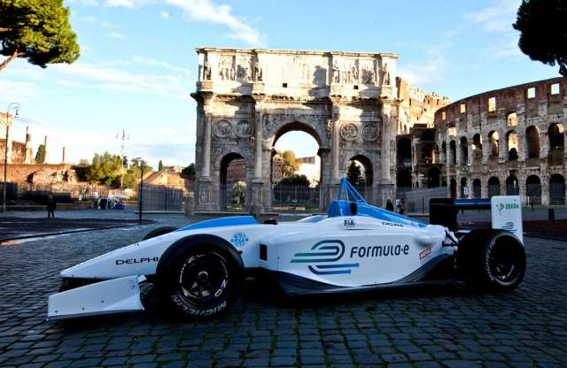Rómában, 2014-ben rajtol a Formula E versenysorozat