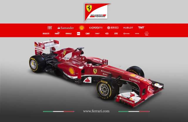 Bemutatkozott az F138, a Ferrari 2013-as F1-versenyautója
