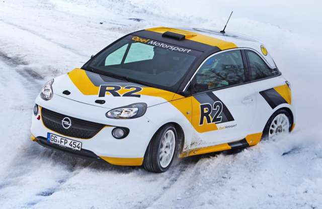 Genfben debütál az új, feljebb lépő Opel Adam raliautó