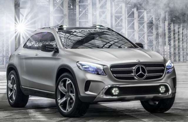 Mercedes-Benz GLA Concept: premier Sanghajban
